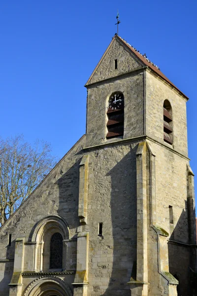 Frankrijk, het schilderachtige dorpje villennes sur Seine — Stockfoto