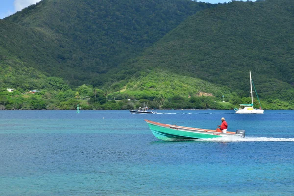 Martinique, pitoresk köy Sainte Anne Batı Hint Adaları — Stok fotoğraf