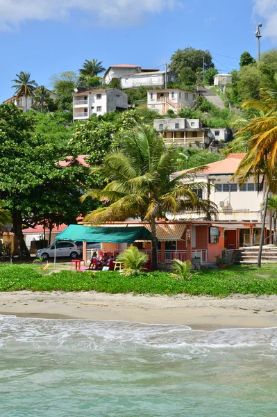 Martinique, ville pittoresque du diamant aux Antilles — Photo