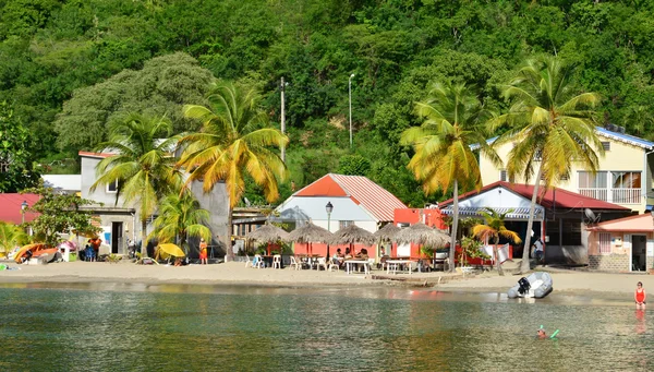 Martinique, the picturesque city of Les Anses d Arlet in West I — Stock Photo, Image