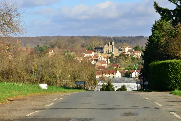 França, a pitoresca aldeia de Lainville en Vexin — Fotografia de Stock