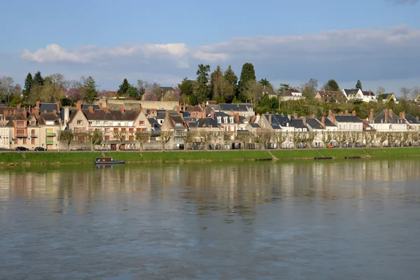 Schilderachtige stad van Gien in Loiret — Stockfoto