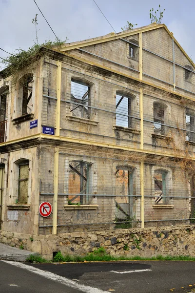 Martinique, schilderachtige stad van Le Marin in West-Indië — Stockfoto