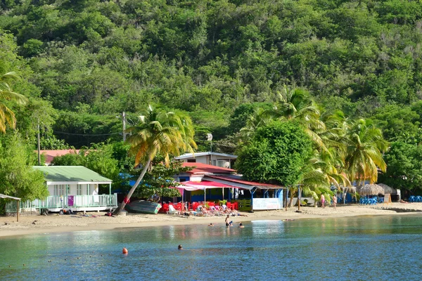 Martinique, Les Anses pitoresk şehir d Batı'Arlet ben — Stok fotoğraf