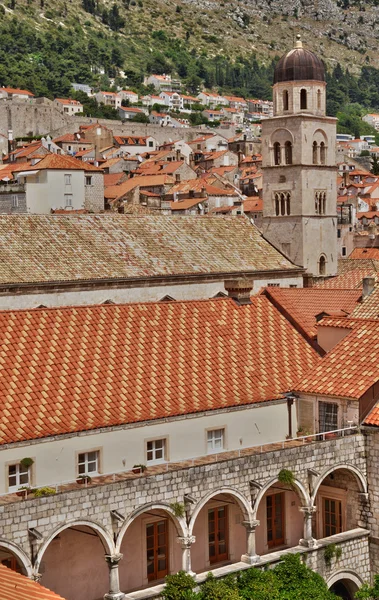 Kroatien, alte und malerische Stadt Dubrovnik — Stockfoto