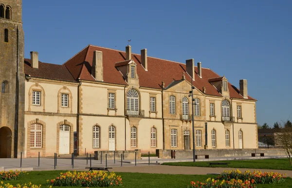 Saone et Loire, la pittoresca città di Paray le Monial — Foto Stock