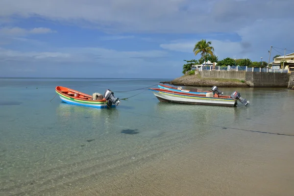 Martinique, pitoresk şehir Sainte Luce Batı Hint Adaları — Stok fotoğraf
