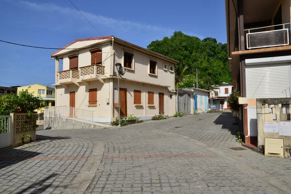 Martinique-on, festői falu a Grand Riviere Nyugat-Indiában — Stock Fotó