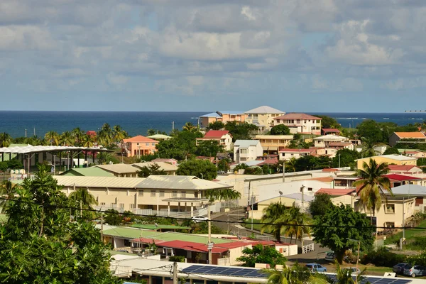 Martinique, die malerische Stadt Le Vauclin in Westindien — Stockfoto