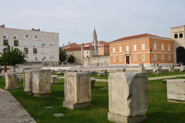 Κροατία, γραφική πόλη του Ζαντάρ στους Βαλκανικούς — Φωτογραφία Αρχείου