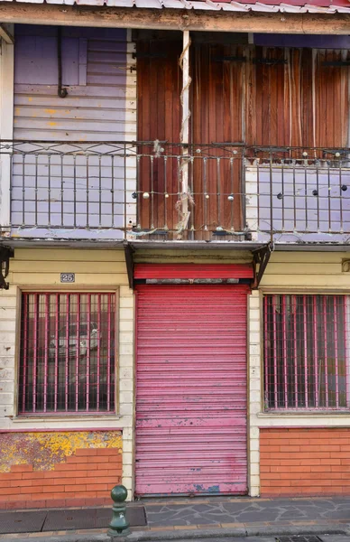 Martinica, pitoresca cidade de Le Saint Esprit nas Índias Ocidentais — Fotografia de Stock