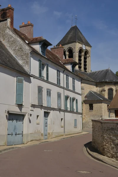 France, the picturesque village of Oinville sur Montcient — Stock Photo, Image
