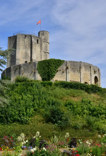 Frankrijk, pittoreske kasteel van Gisors in Normandië — Stockfoto