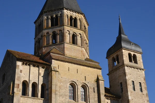 Frankreich, malerische stadt cluny in saone et loire — Stockfoto