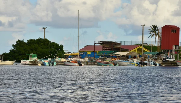 Martinique, die malerische Stadt Le Vauclin in Westindien — Stockfoto