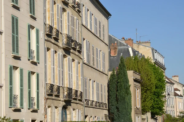Франция, живописный город Сен-Жермен-ан-Фале — стоковое фото