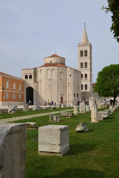 Croatie, ville pittoresque de Zadar dans les Balkans — Photo