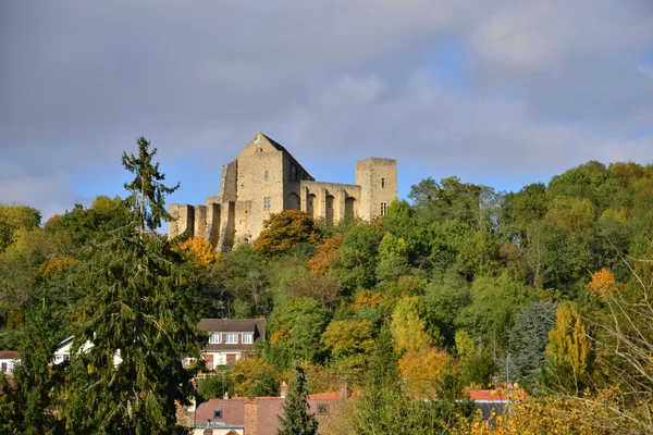 Francia, el pintoresco pueblo de Chevreuse —  Fotos de Stock