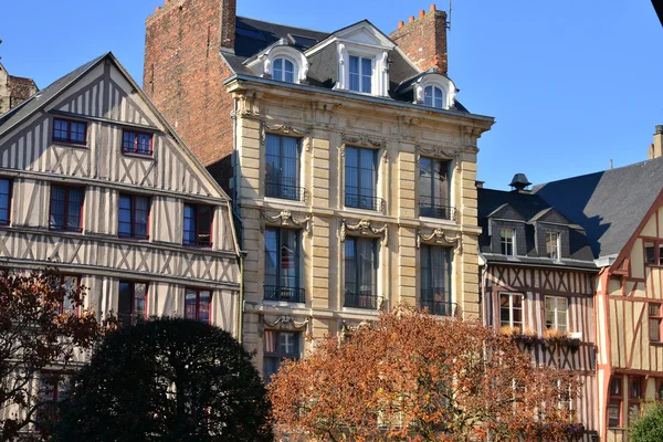 Frankreich, die malerische Stadt rouen in seiner maritimen — Stockfoto