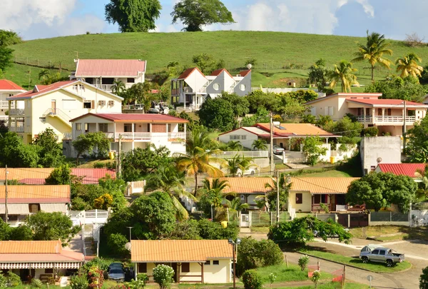 Martinica, a pitoresca cidade de Le Vauclin, nas Índias Ocidentais — Fotografia de Stock