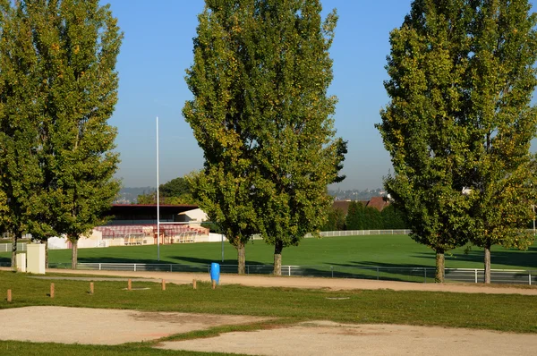 Francja, stadionu les mureaux — Zdjęcie stockowe