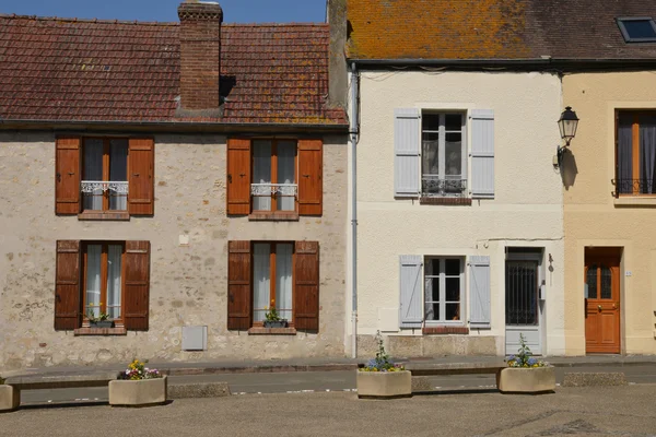 Fransa, karakter pitoresk köy — Stok fotoğraf