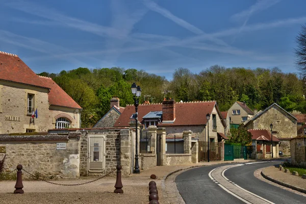 Frankrijk, het schilderachtige dorpje van guiry nl vexin, — Stockfoto