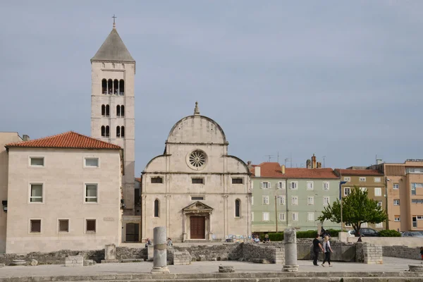 Κροατία, γραφική πόλη του Ζαντάρ στους Βαλκανικούς — Φωτογραφία Αρχείου