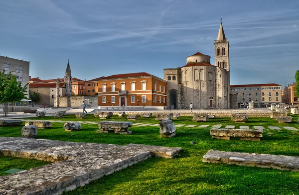 Croazia, pittoresca città di Zara nei Balcani — Foto Stock