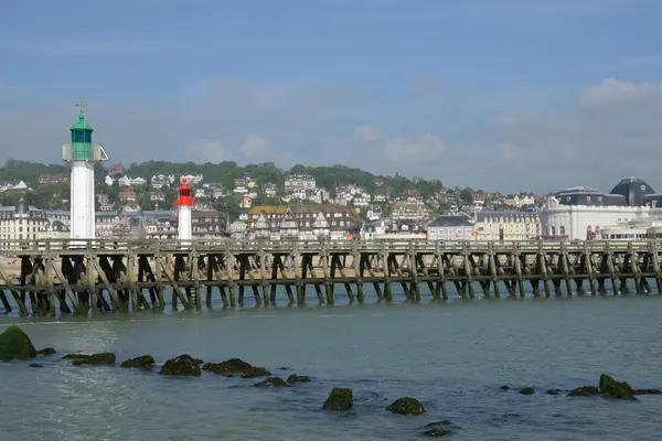France, the picturesque city of Trouville — Stock Photo, Image