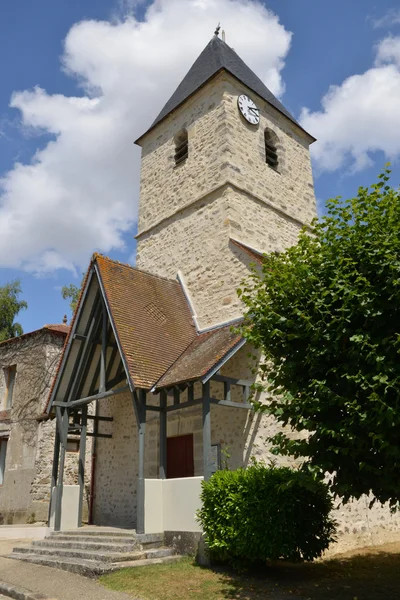 Ile de France, pittoresco villaggio di Drocourt — Foto Stock