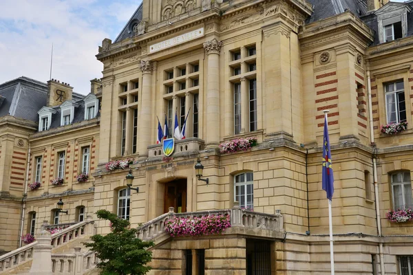 França, a prefeitura de Evreux na Normandia — Fotografia de Stock