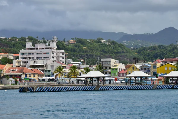 Martinique, ville pittoresque de Fort de France — Photo