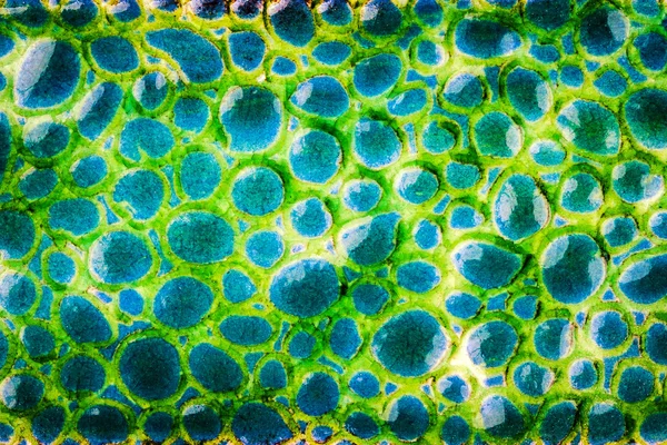 Closeup shot of glazed ceramics texture — Stock Photo, Image