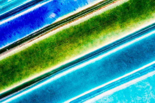 Closeup shot of glazed ceramics texture — Stock Photo, Image