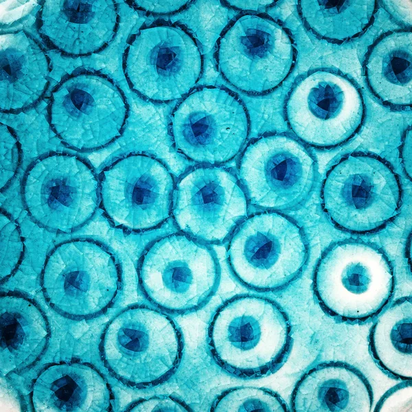 Closeup shot of glazed ceramics texture — Stock Photo, Image