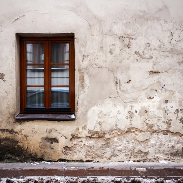 Ve věku uliční stěna — Stock fotografie