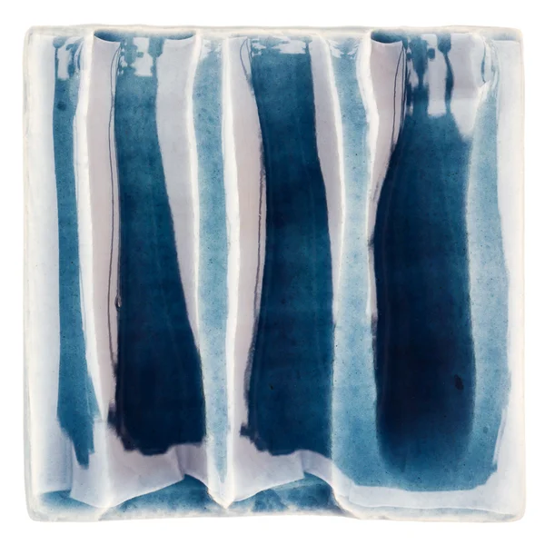 Azulejos de cerámica vidriada hechos a mano —  Fotos de Stock