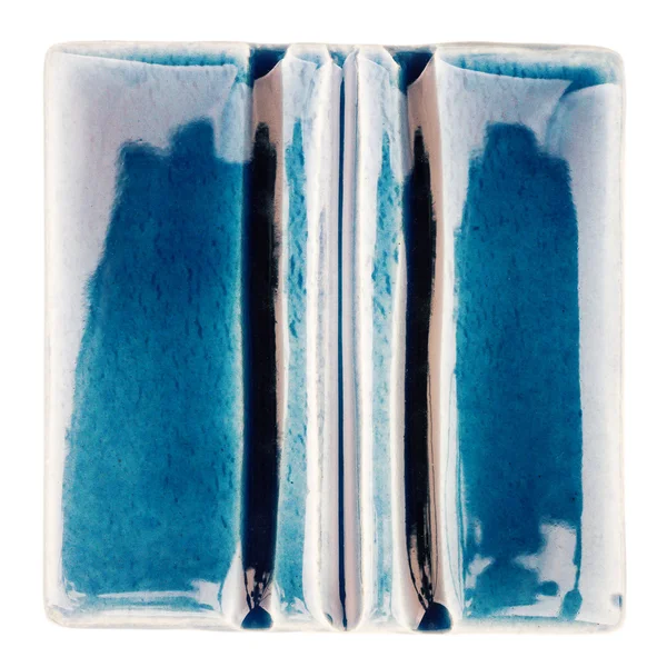 Azulejos de cerámica vidriada hechos a mano —  Fotos de Stock