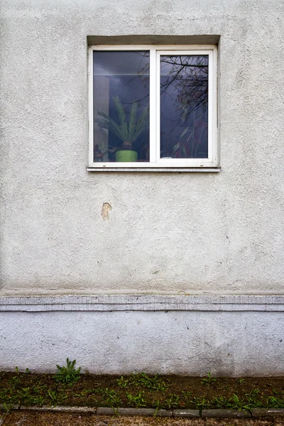 White street wall — Stock Photo, Image