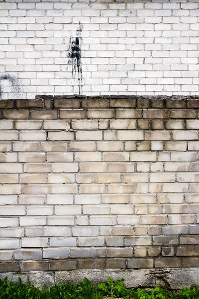 Vieux mur de briques — Photo