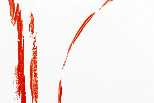 Fondo Arte Acrílico Abstracto Forrado Rojo Textura Estampada Cerca — Foto de Stock
