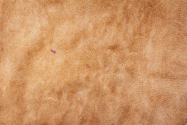 真正的褐色皮革纹理背景 天然牛皮背景复古 — 图库照片