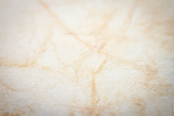 Extreme Close Van Beige Handgeschept Papier Met Ondiepe Velddiepte — Stockfoto