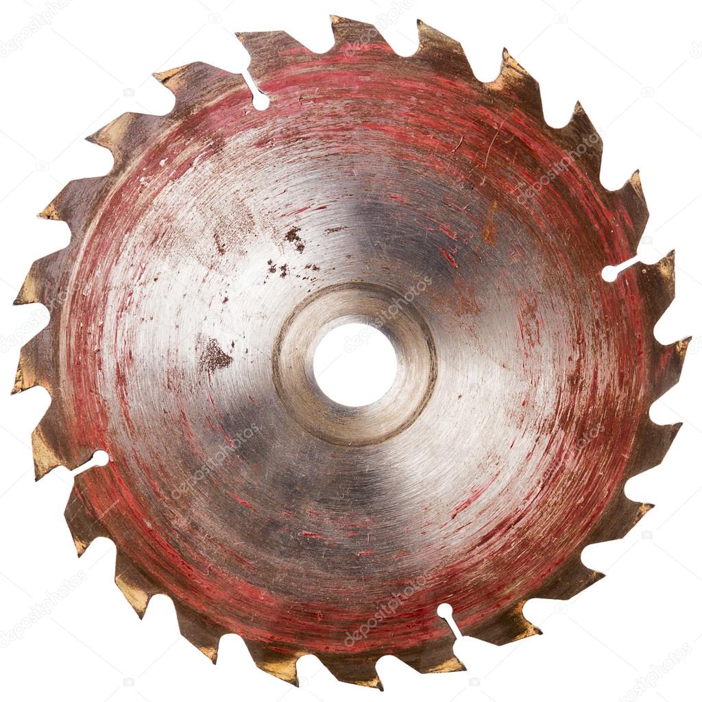 Old circular saw blade Stock Photo by ©Taigi 52450613
