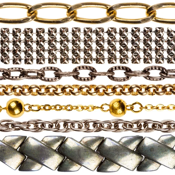 Conjunto de cadenas — Foto de Stock