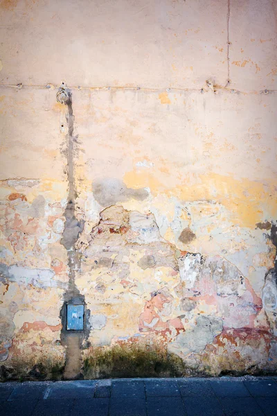 Old yellow wall — Stock Photo, Image