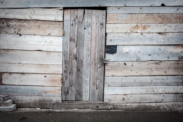 旧木板门 — 图库照片