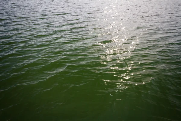 Tonalità verdi onde d'acqua — Foto Stock