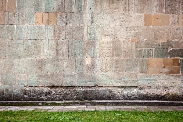 Mauer aus Steinblöcken — Stockfoto